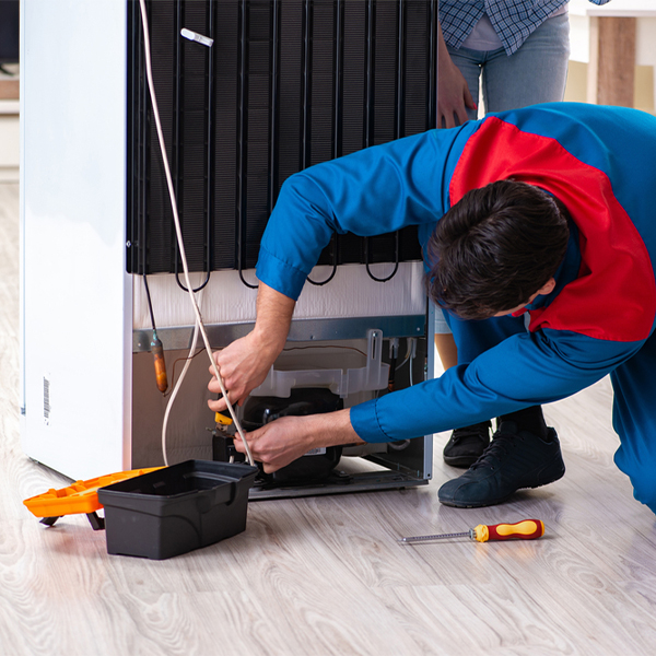 how long does it usually take to repair a refrigerator in Bingham
